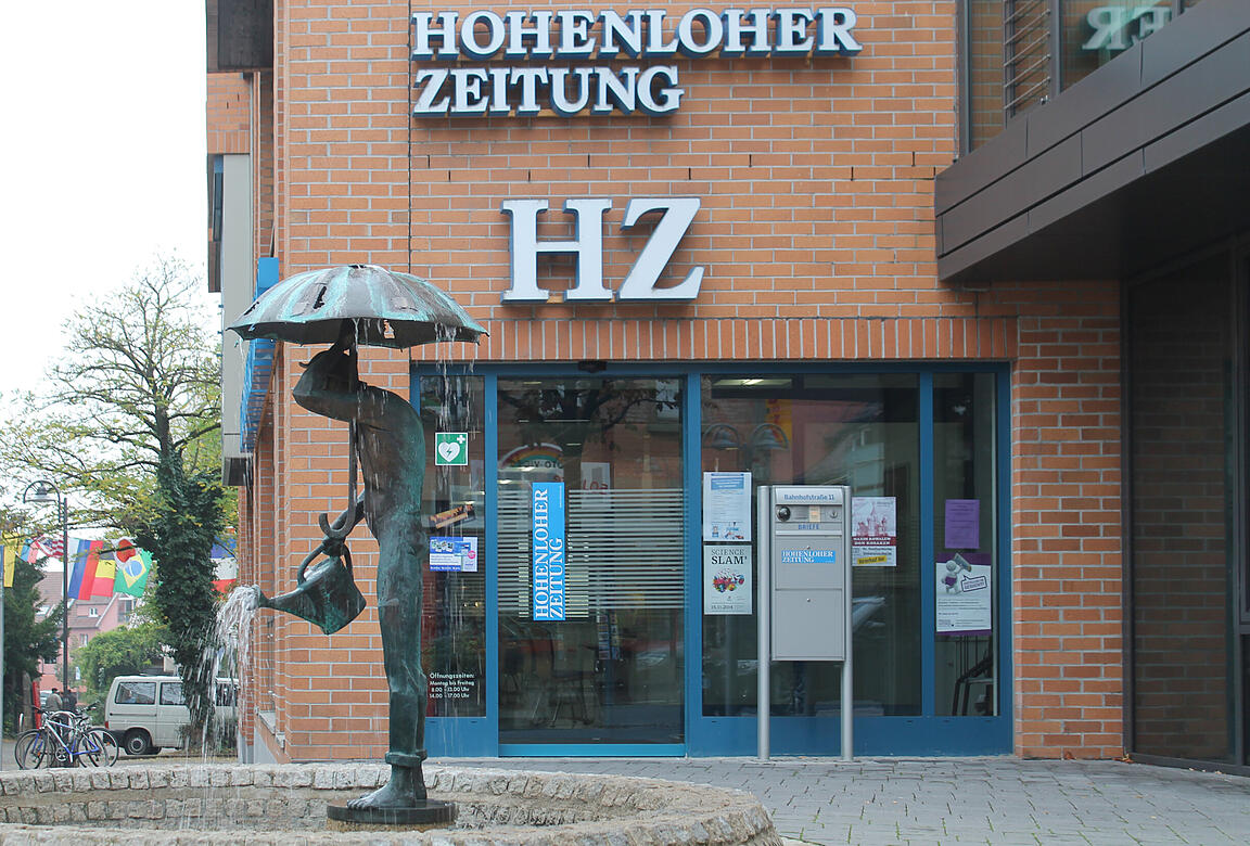 Geschäftsstelle Hohenloher Zeitung